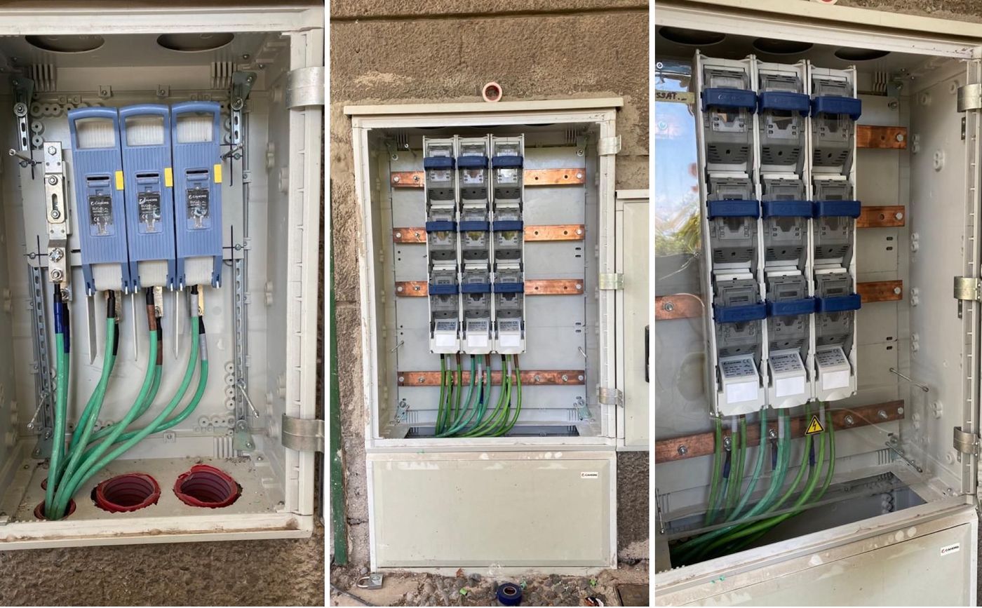 Centralización de contadores y caja general de protección en Tenerife