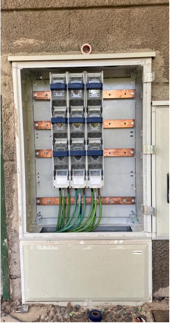 Centralización de contadores normalizada instalada por Socassat